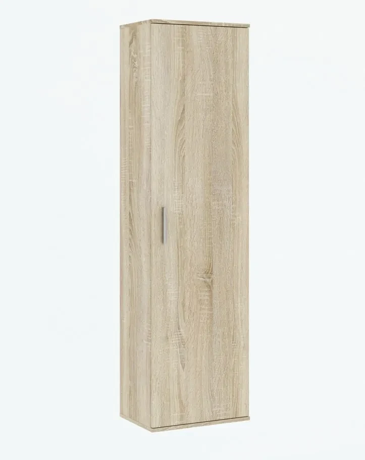 Úzka šatníková policová skriňa 50 cm SAVOY - dub sonoma