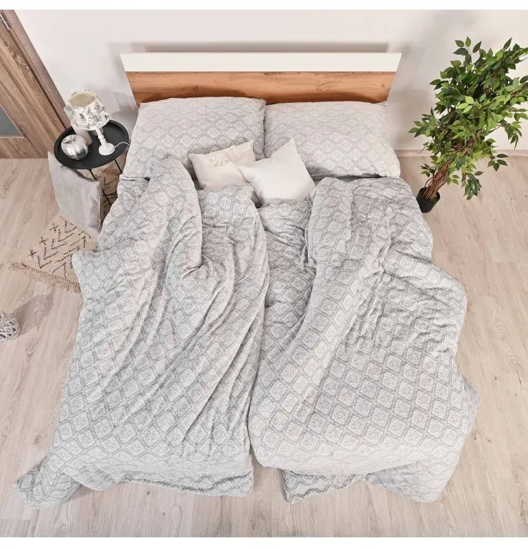 Obliečky z mikroplyšu Skyler EMI, Štandardný set jednolôžko obsahuje 1x 140x200 + 1x 70x90