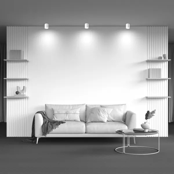 Maytoni C086CM-GX53-MRD-W - Bodové svietidlo HOOP 1xGX53/15W/230V biela