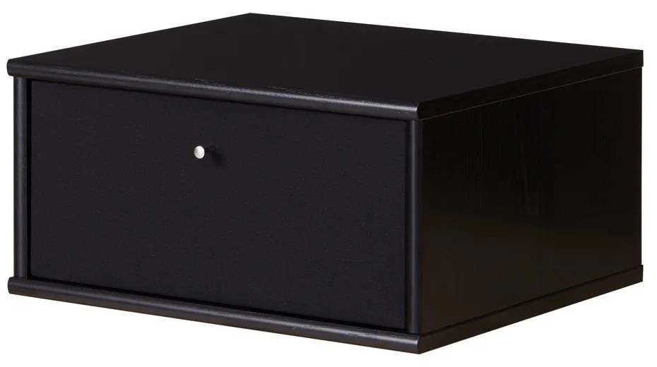 Čierny nočný stolík závesný Mistral - Hammel Furniture