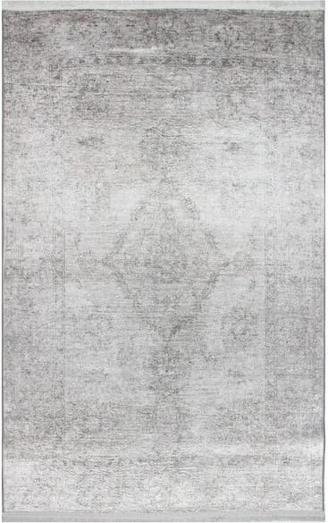 Svetlosivý koberec Dianne, 75 × 150 cm