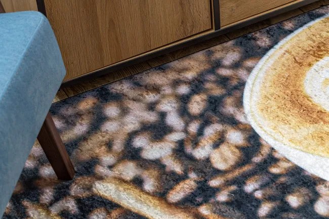 Protišmykový koberec / behúň ANDRE 33210 hnedý