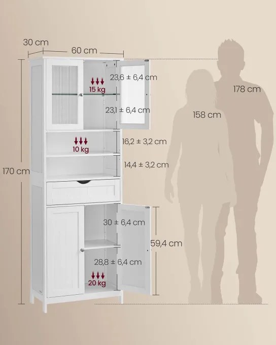 Kúpeľňová skrinka BBC767W03