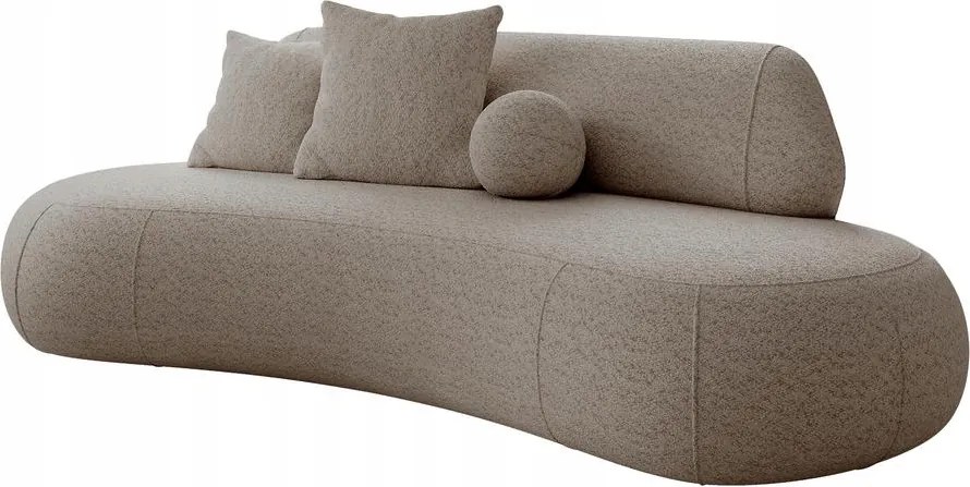 Pohovka trojsedačka Bally (béžová čierna)