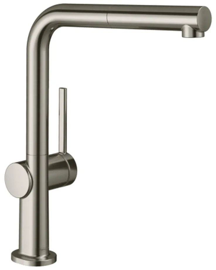 Hansgrohe M54, drezová batéria Talis s výsuvnou koncovkou, sBox, vzhľad nerezový, HAN-72809800