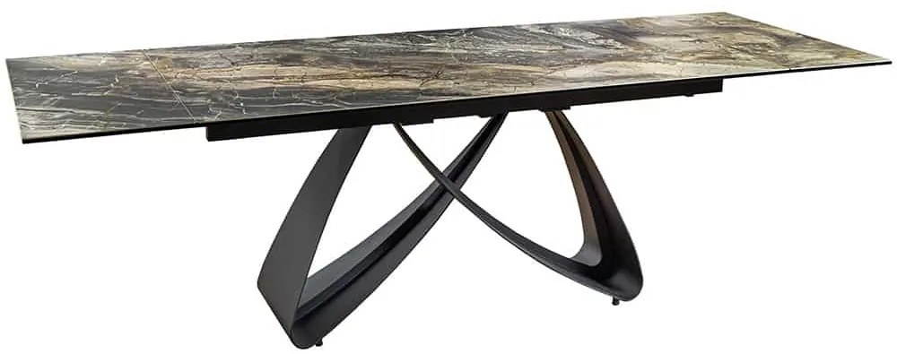 Rozťahovací keramický stôl Bayarmaa 180-220-260 cm taupe