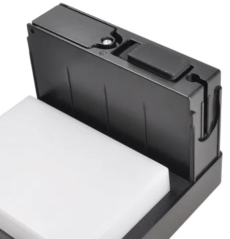 Solight WO7202 - LED Solárna lampa so senzorom PALERMO LED/5W/2000mAh IP54 čierna