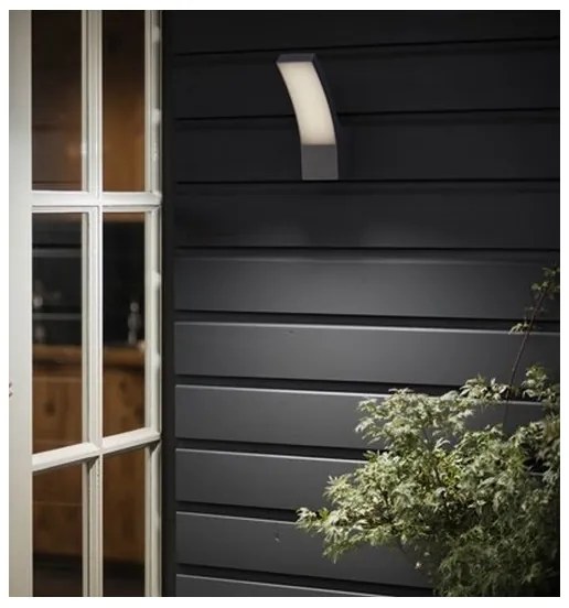 Philips - LED Vonkajšie nástenné svietidlo SPLAY LED/12W/230V 4000K IP44
