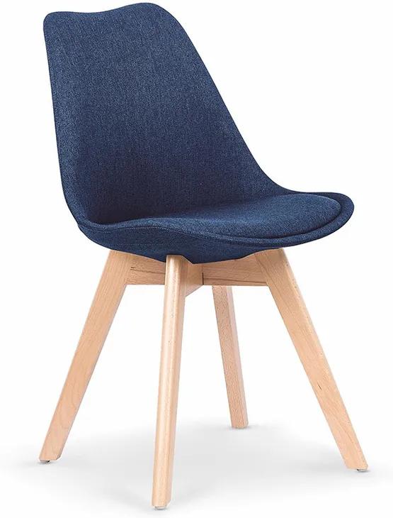 DREVONA Jedálenská stolička tmavo modrá K303