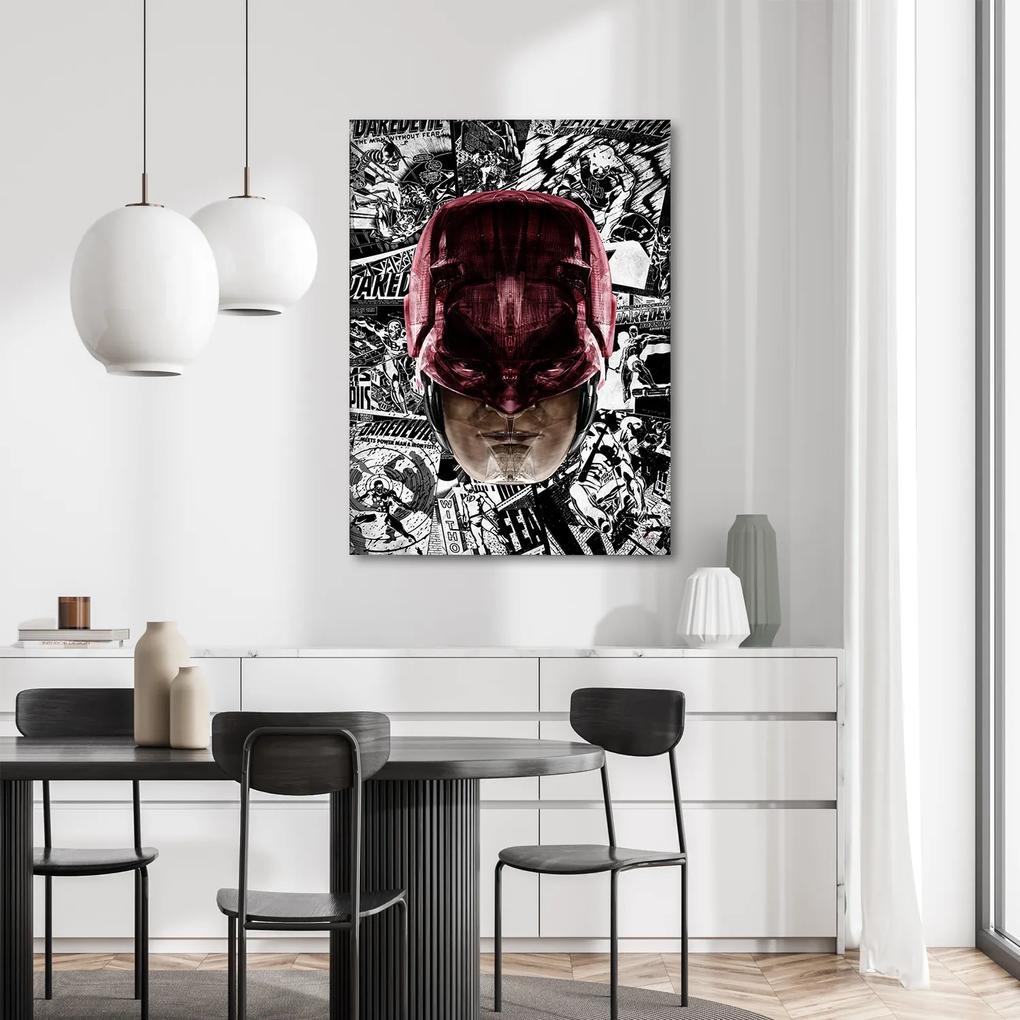 Gario Obraz na plátne Červená maska hrdinu - Rubiant Rozmery: 40 x 60 cm