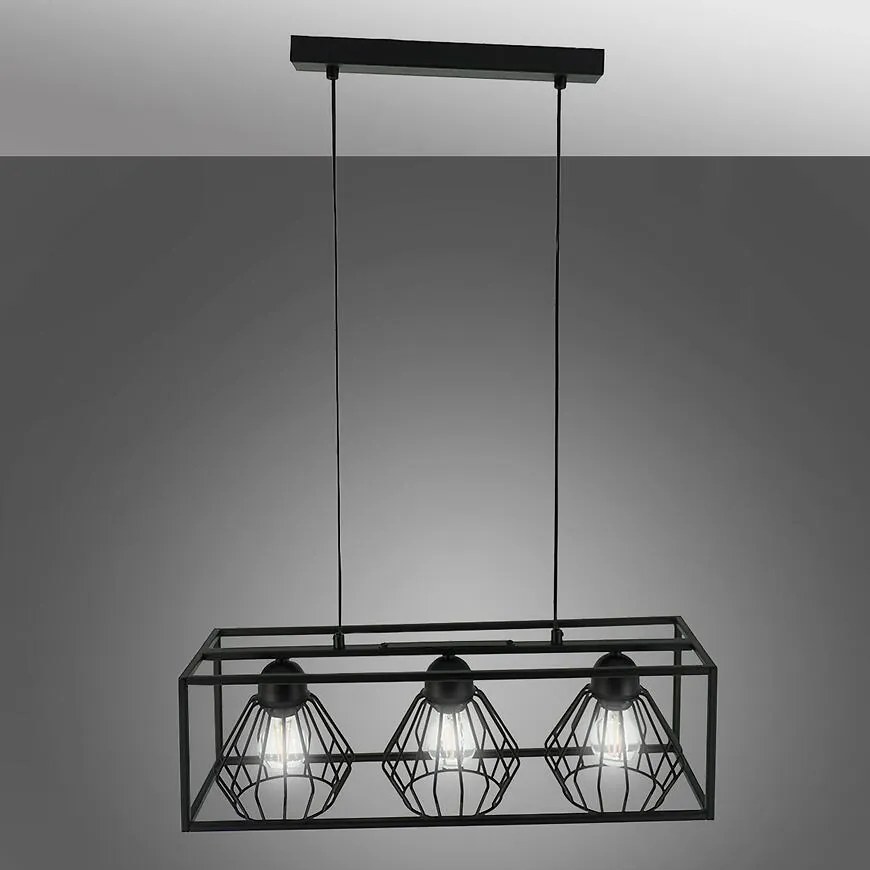 Závesné svietidlo Horus Košík 2901/Z-B-3 LW3