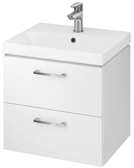 Cersanit Lara City 50, SET skrinka + umývadlo, 494x397x460 mm, biela lesklá, S801-141-DSM