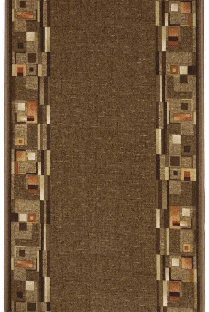 Koberce Breno Behúň BOMBAY 44, šíře role 100 cm, hnedá