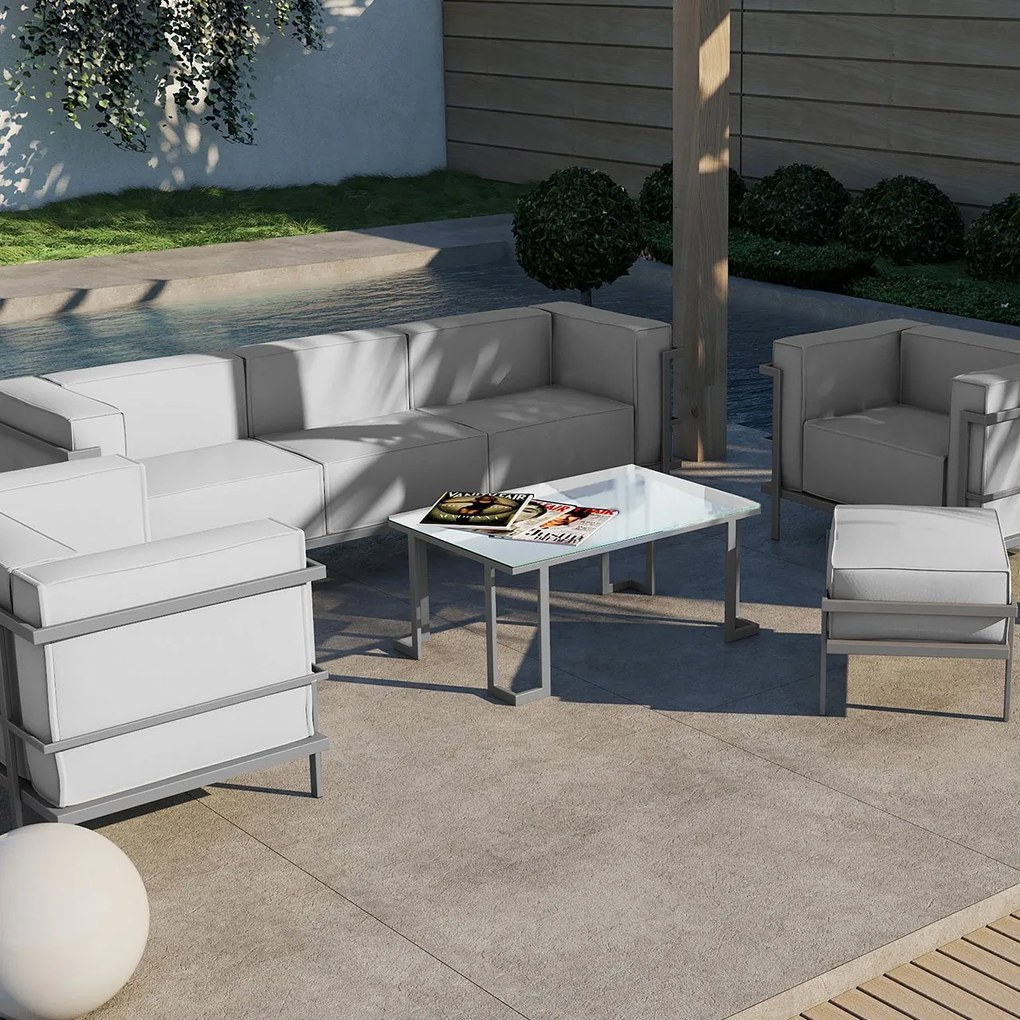 Záhradný stôl Cannes 60 × 90 × 41 cm CALME JARDIN