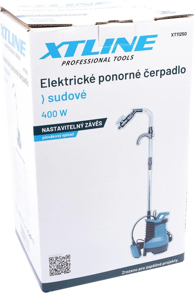XTLINE Ponorné čerpadlo do suda 400 W