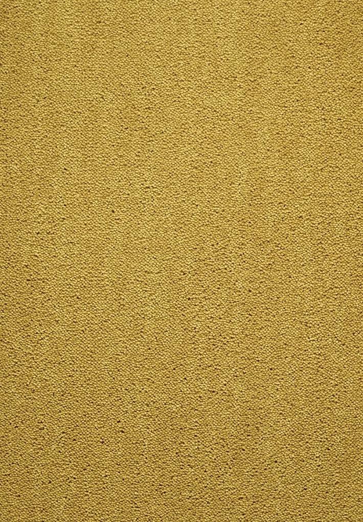 Lano - koberce a trávy Kusový koberec Nano Smart 371 žltý - 200x290 cm