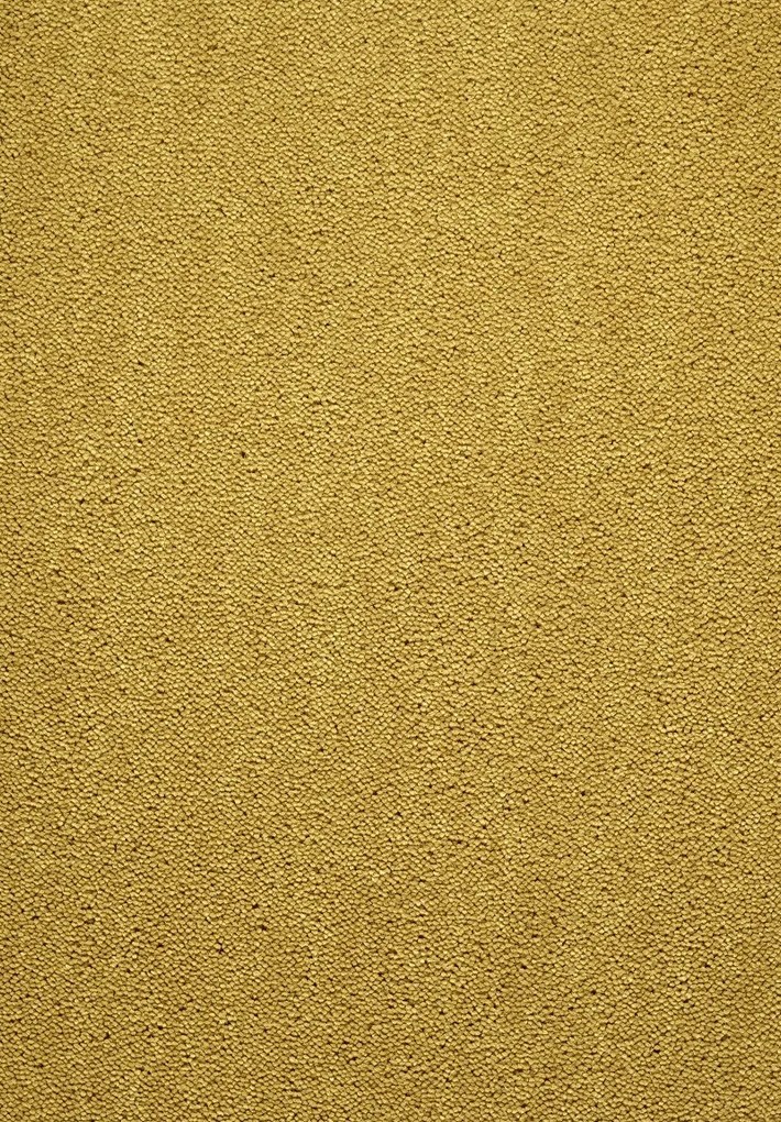 Lano - koberce a trávy Kusový koberec Nano Smart 371 žltý - 60x100 cm