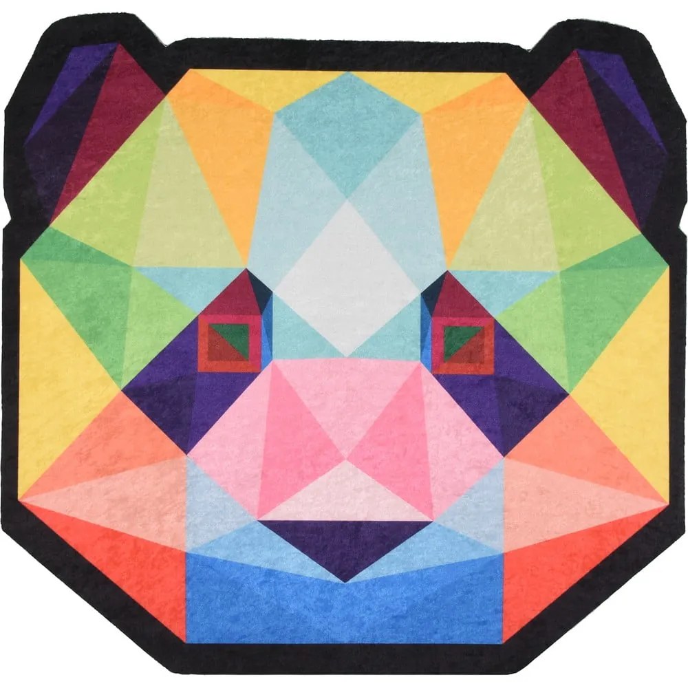 Prateľný detský koberec ø120 cm Rainbow Panda – Vitaus