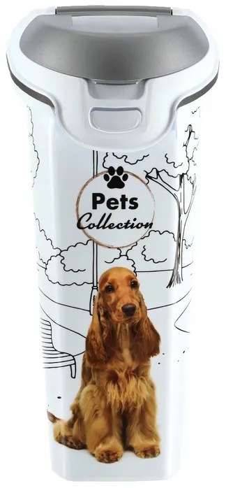 Kontejner a úložný box na granule pro psy, 23l/10kg DOG