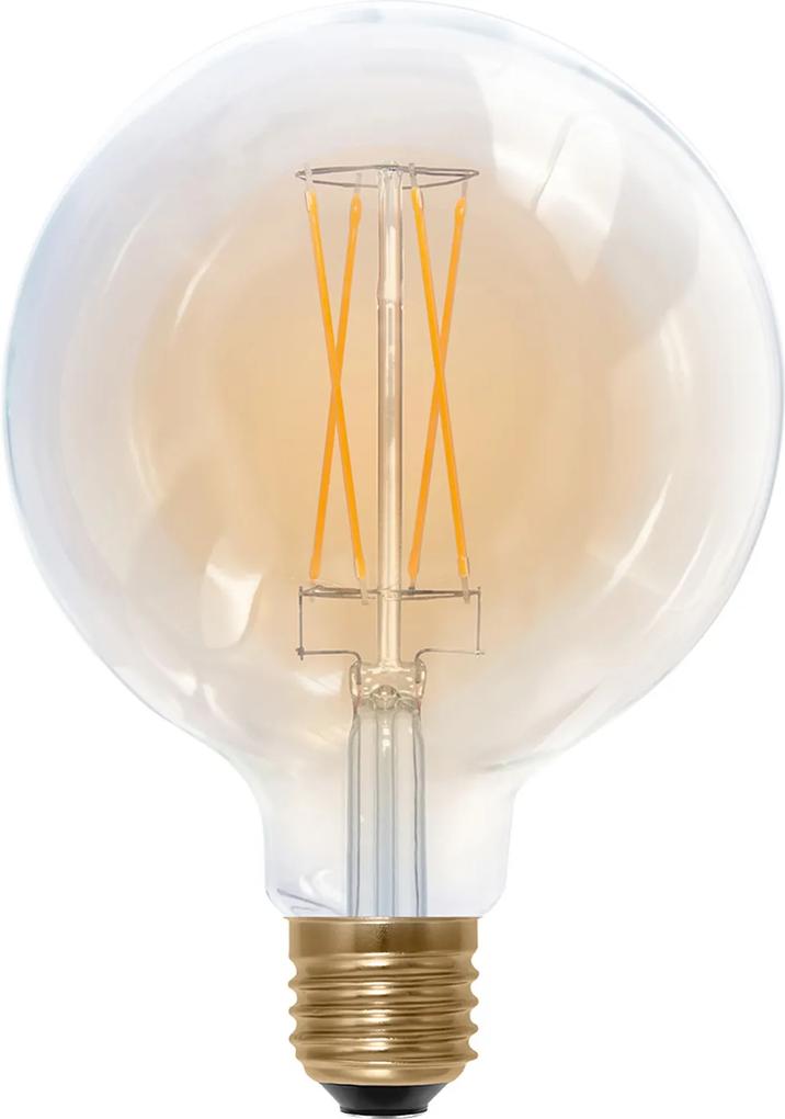 LED žiarovka Globe E27 G125 6W 2000K 325 lm zlatá
