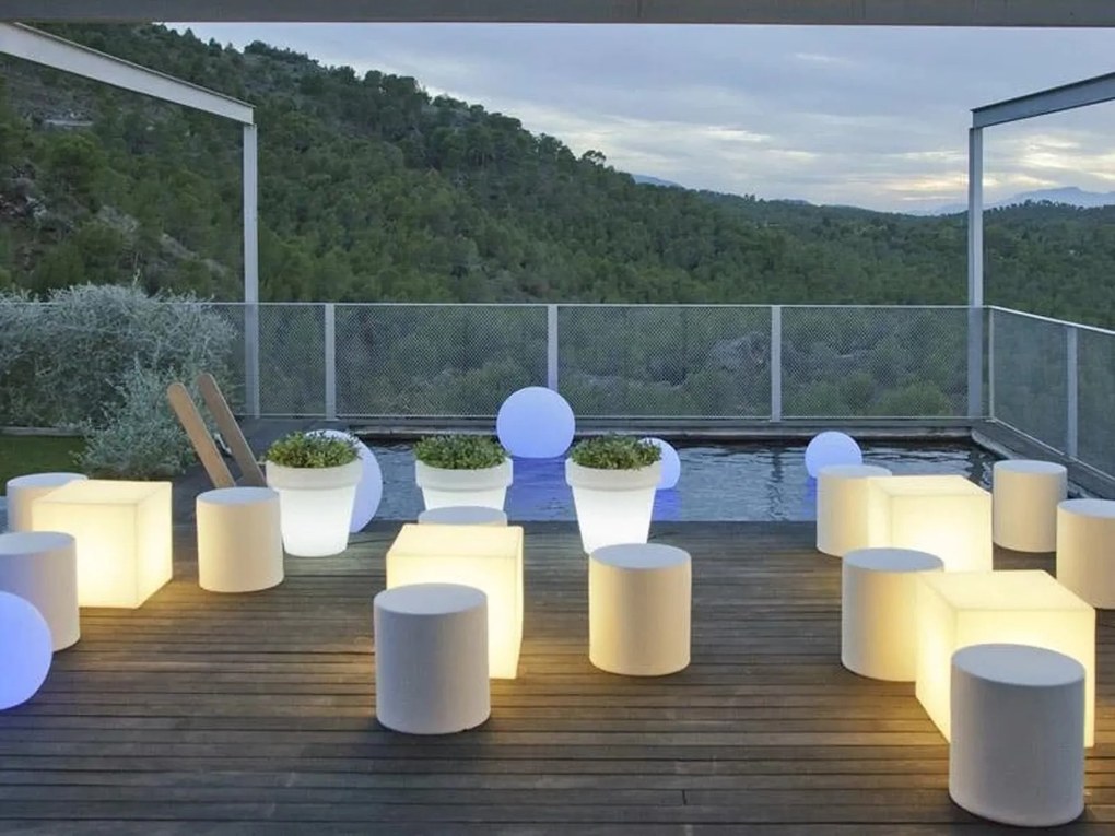 Cuby 40 exteriérová solárna lampa