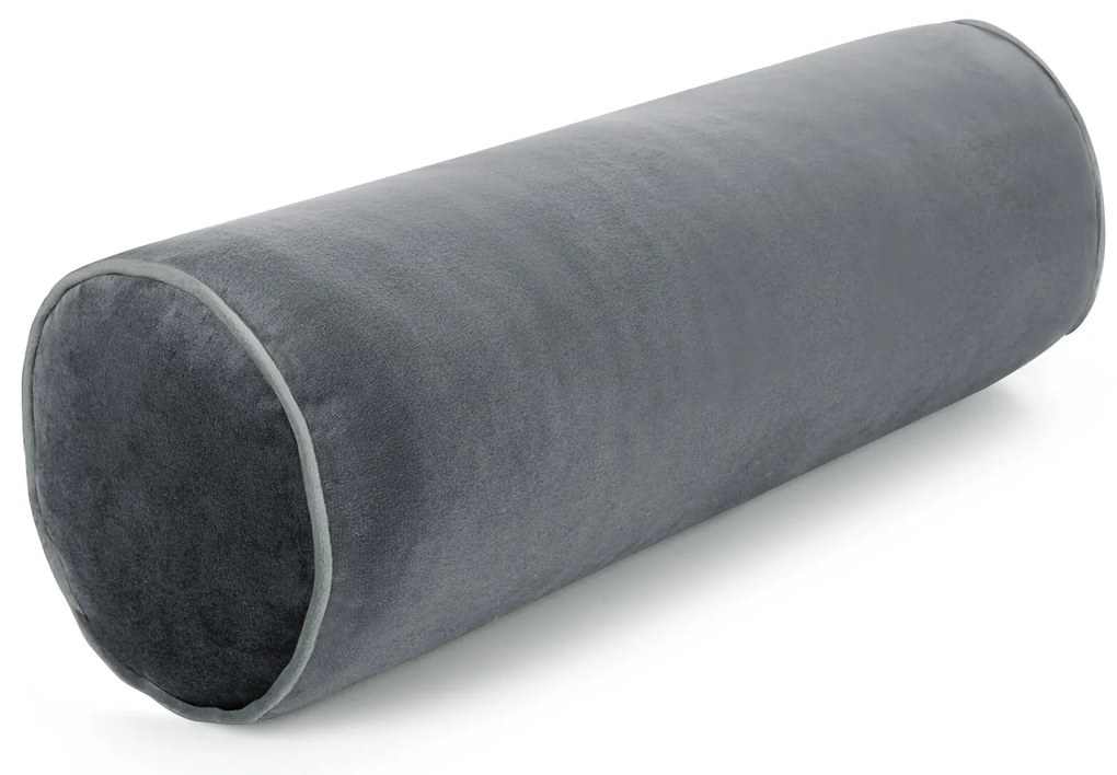 DEKORAČNÝ VANKÚŠ GAJA5 15X45 CM GRAFITOVÁ