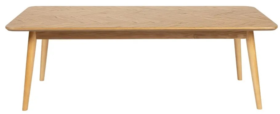 Konferenčný stolík s doskou v dubovom dekore v prírodnej farbe 60x120 cm Fabio – White Label