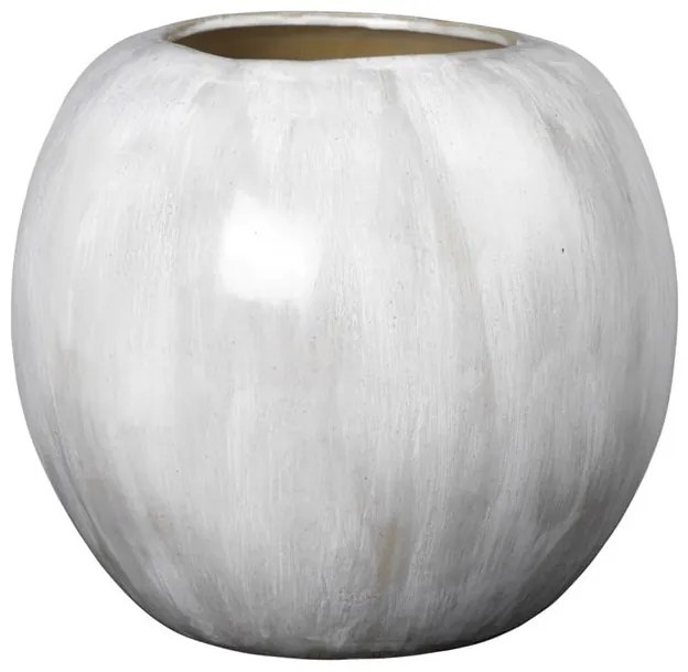 Broste Kameninová váza Apple 28 cm