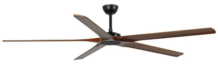 FARO 34190WT - Stropný ventilátor BIGWOOD XL borovica/čierna pr. 200 cm WT + DO