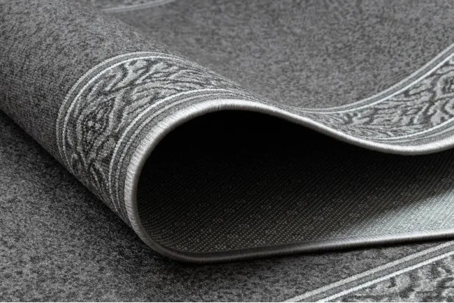 Protišmykový behúň ST.TROPEZ 94 sivý, rám - Výpredaj