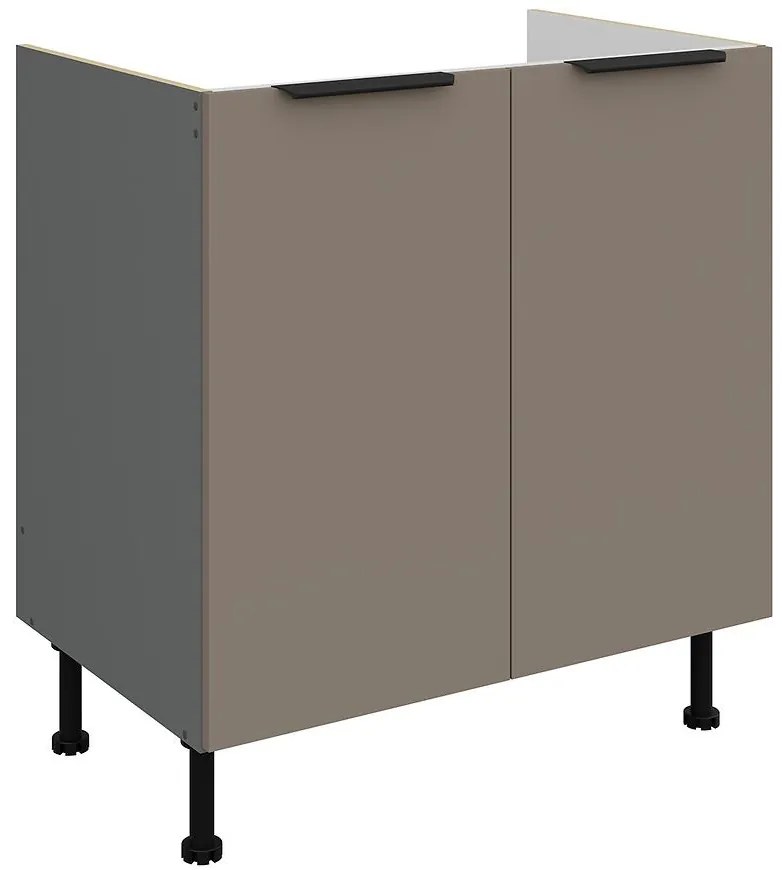 Kuchynská skrinka Aria-Ta/Ant Anti Fingerprint 80zl 2f Bb