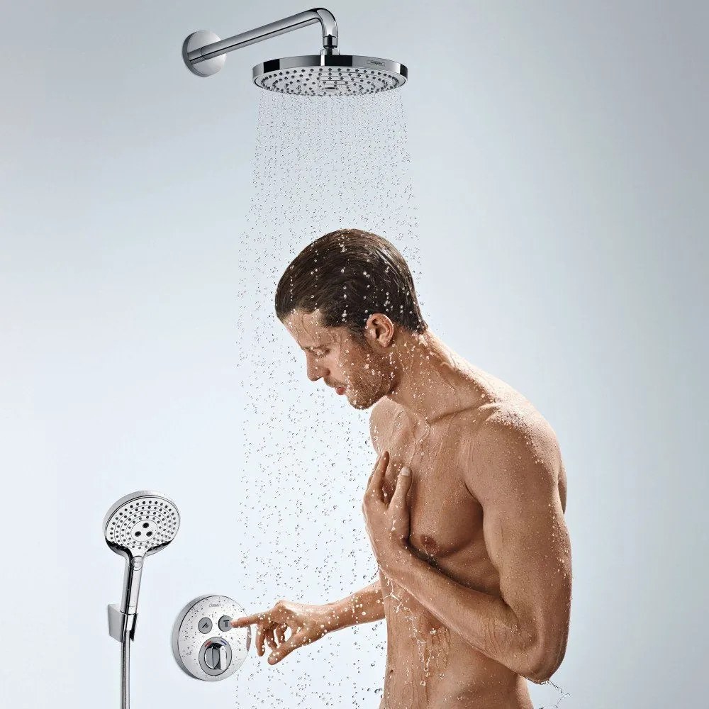 HANSGROHE ShowerSelect S batéria pod omietku pre 2 spotrebiče, chróm, 15748000