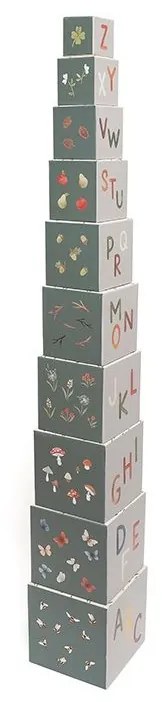 PETIT MONKEY Stohovacie kocky Wild Bear CardBoard