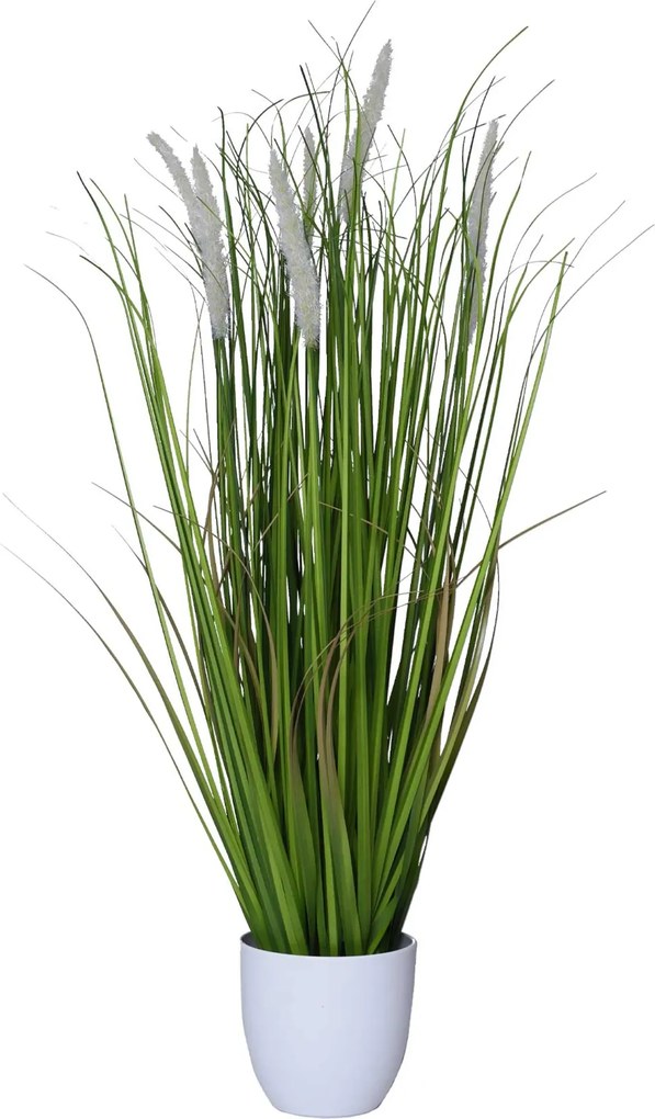 Umelá tráva HERBE, plast, výška 80 cm, zelená