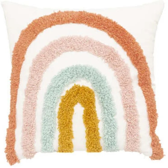 Detský dekoračný vankúšik RAINBOW 40x40 cm