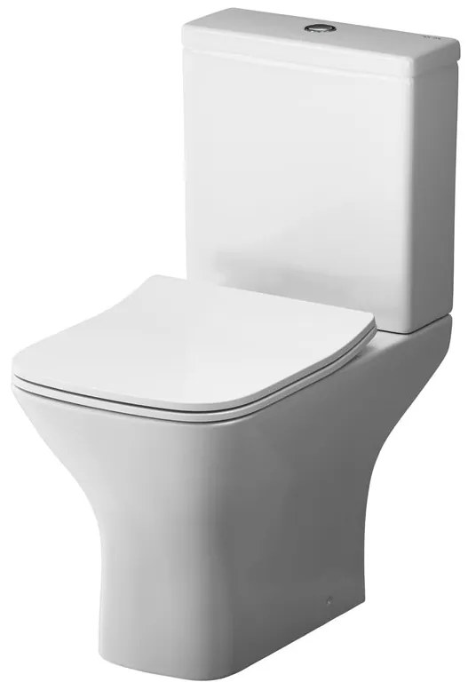 Podlahové WC AM.PM Gem CGA8601PSC bezokrajové, so sedadlom Microlift, biele