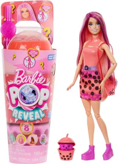 Mattel Barbie HTJ22 Pop Reveal Bubble Tea Mango