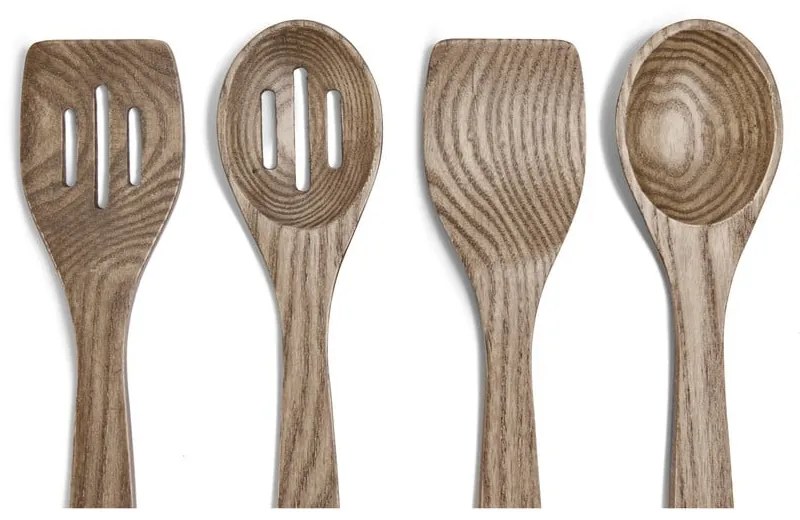 Drevená súprava kuchynského náčinia 4 ks Rustic – Bonami Selection