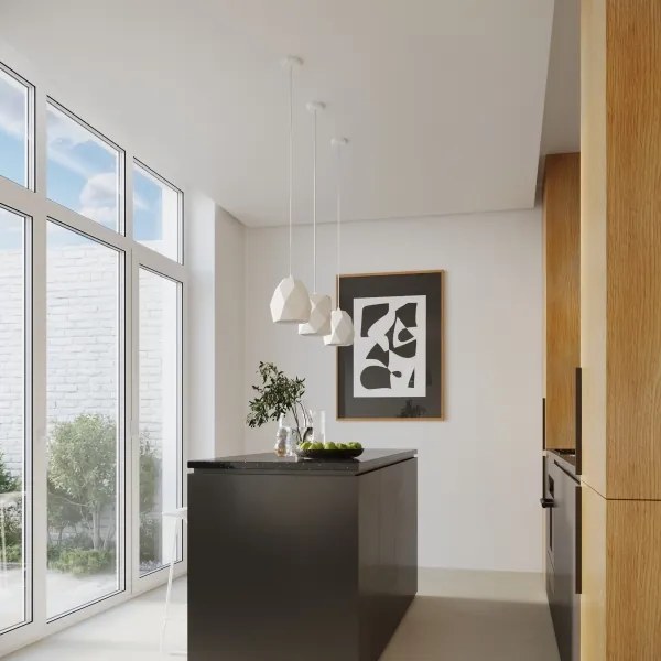 Sollux SL.1251 - Luster na lanku MINT 1xE27/15W/230V keramika