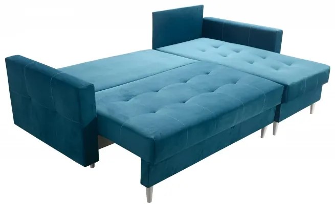 Sedacia súprava Gold, modrá (an 4575)