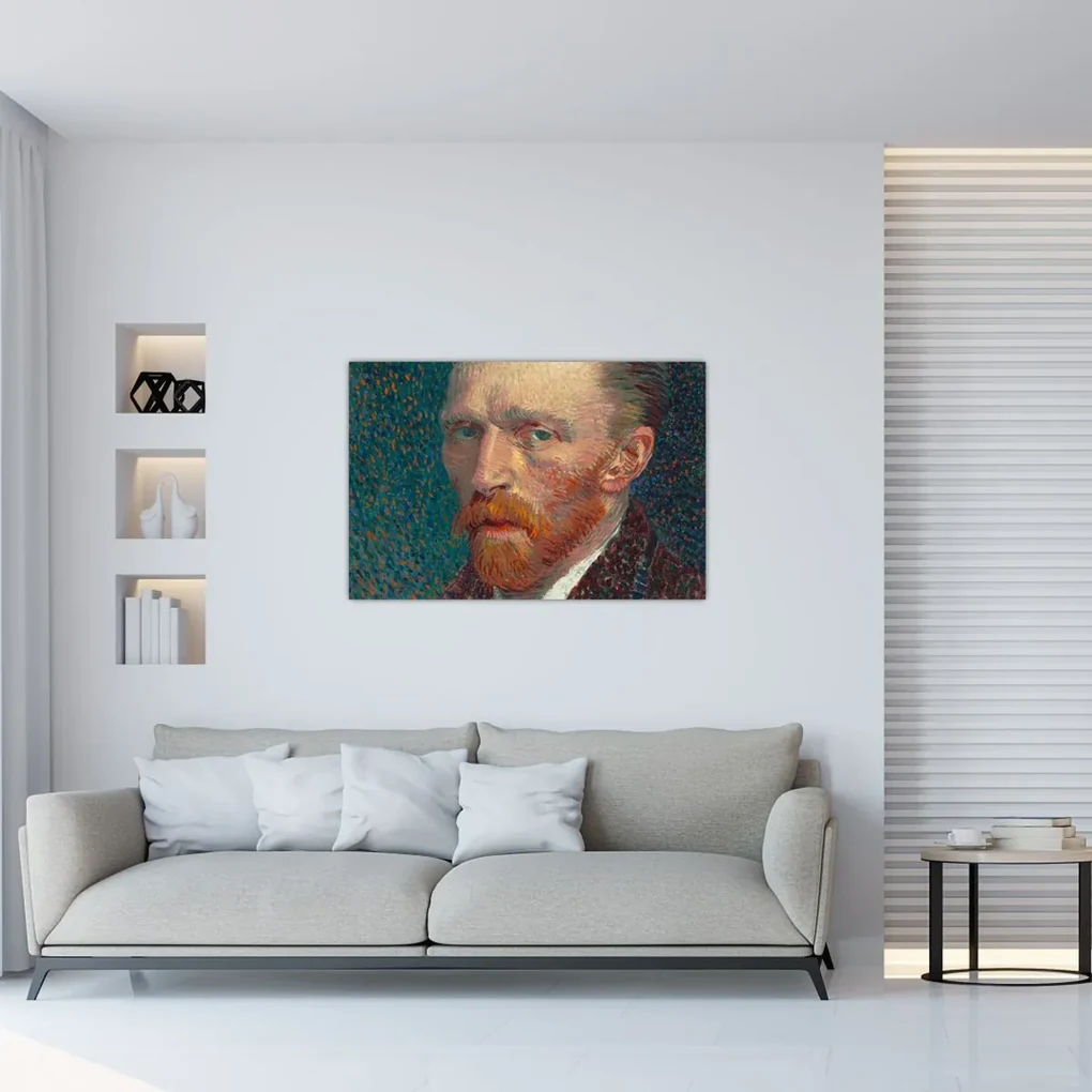 Obraz - Vincent van Gogh, Self-Portrait, reprodukcia (90x60 cm)