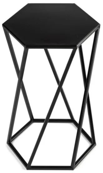 Stojan na kvety 40x24 cm čierna