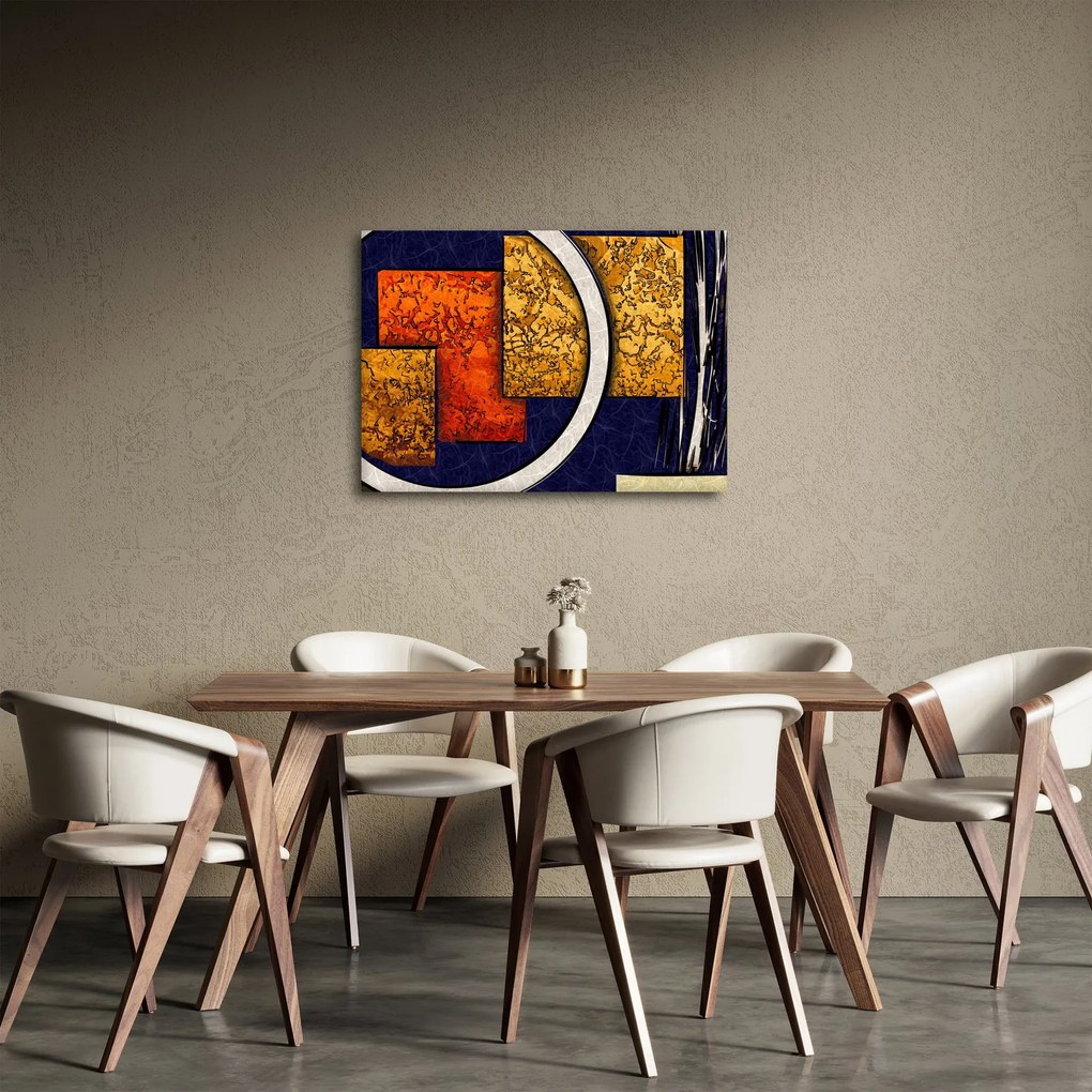 Obraz abstrakcie (70x50 cm)