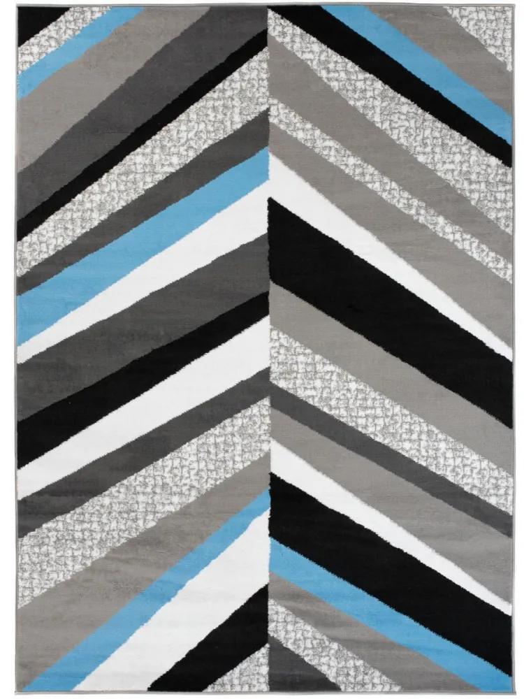 Kusový koberec PP Rico sivomodrý 180x250cm