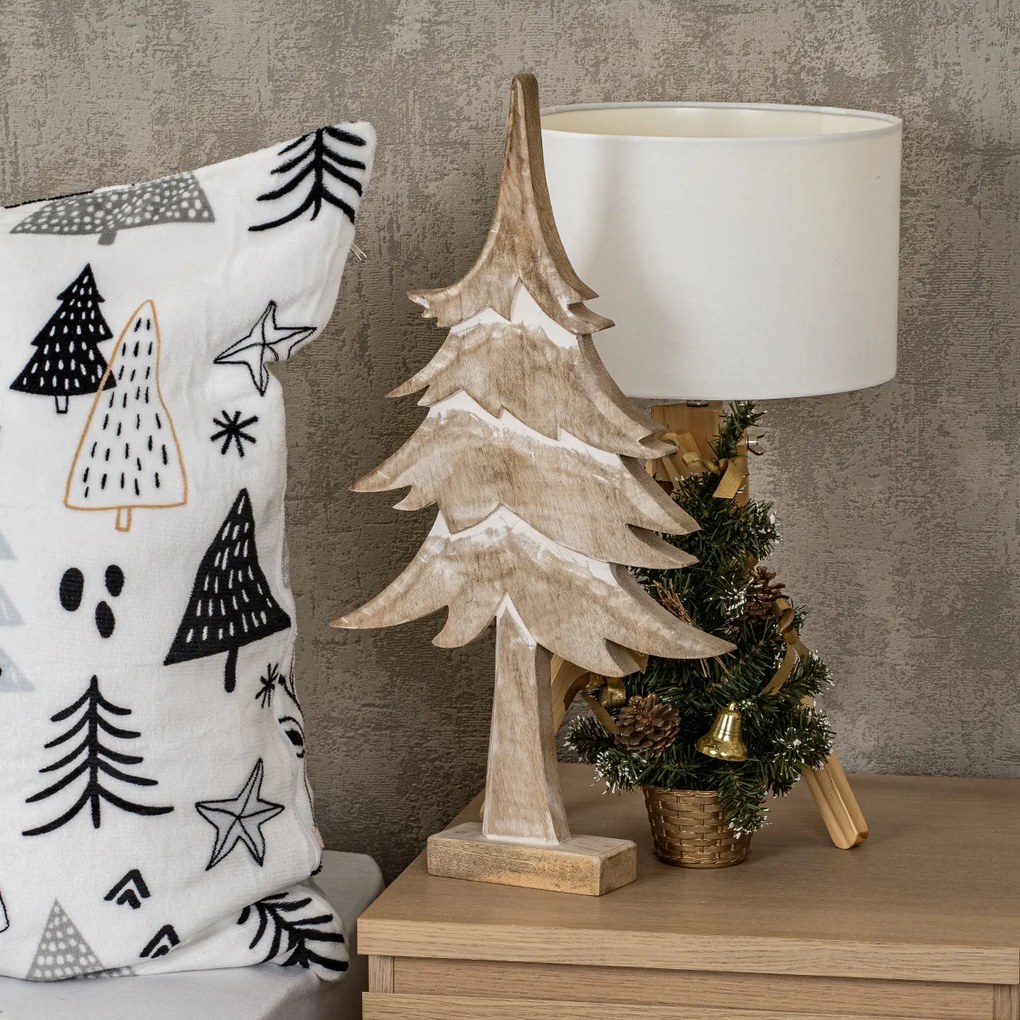 4Home Dekorácia z mangového dreva Frozen Tree, 51 cm, M
