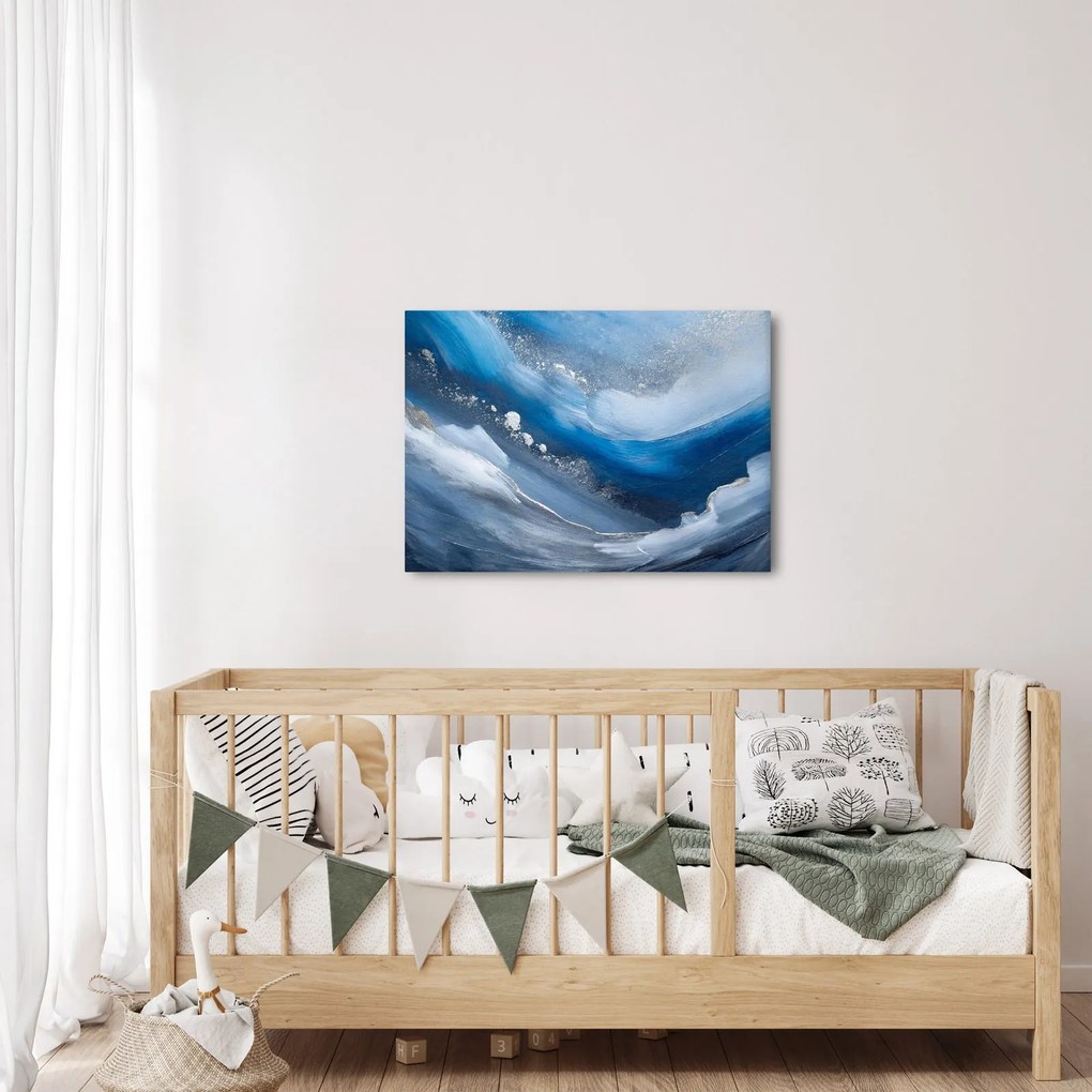 Obraz - Abstrakcia oceánu (70x50 cm)