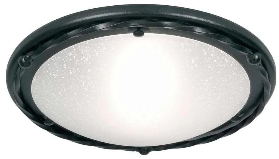 Elstead PB-F-B-BLACK - Stropné svietidlo PEMBROKE 1xE27/60W/230V čierna ED0763