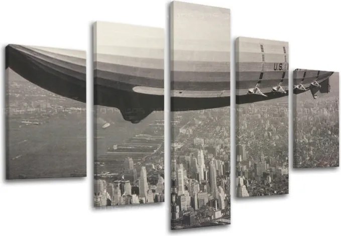 Obraz na stenu 5 dielny MESTO / NEW YORK ME119E50 - 150x100 cm