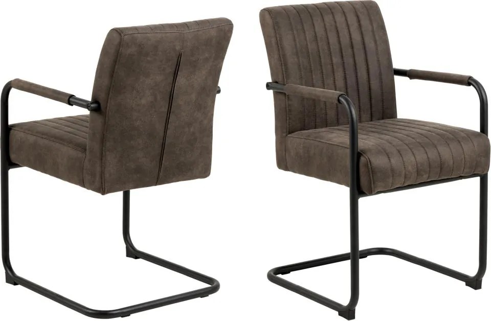 Jídelní křeslo Adele antracitově šedá