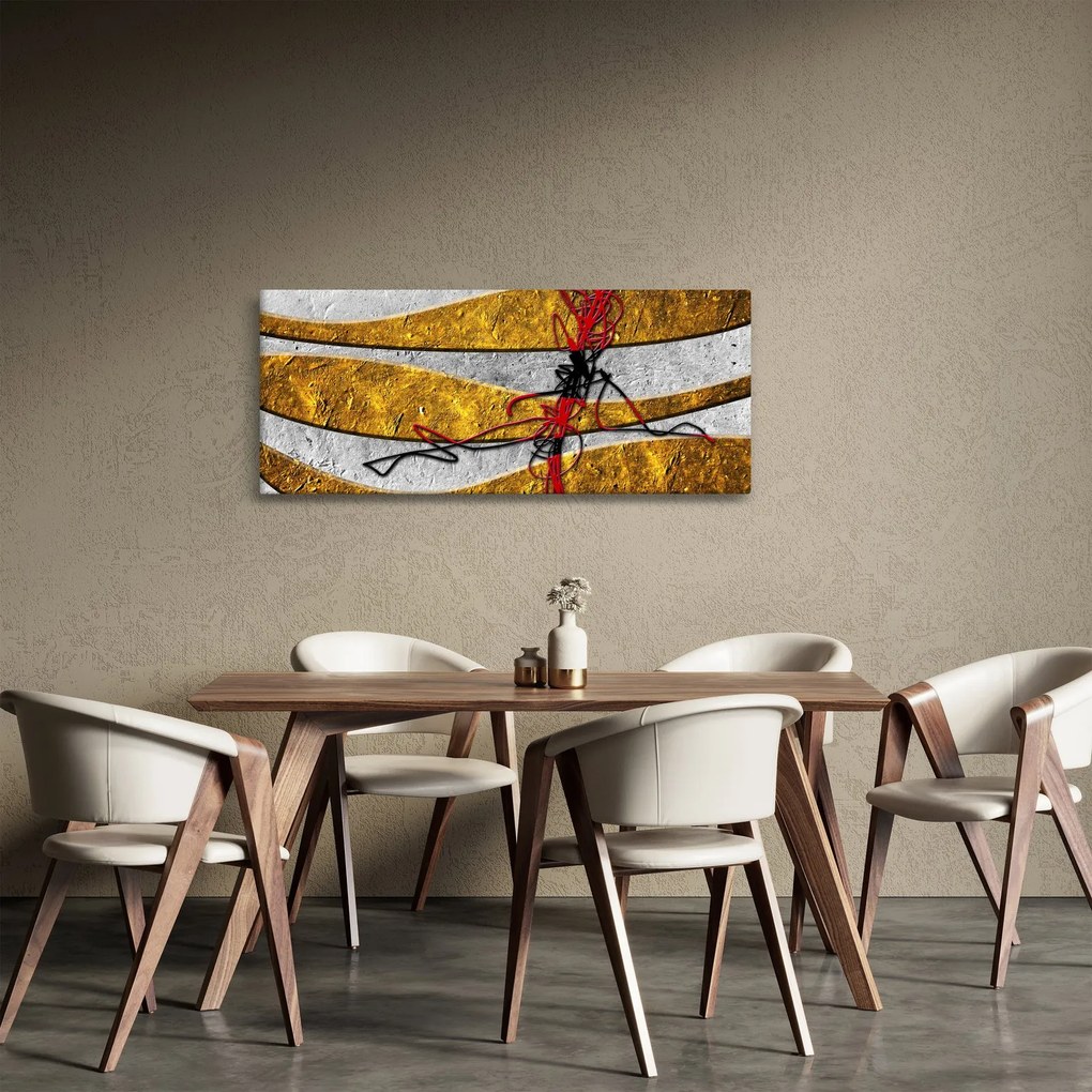 Abstraktný obraz (120x50 cm)